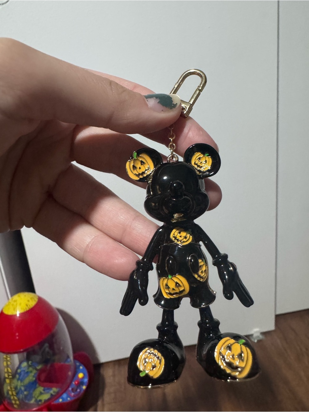 Baublebar Halloween Mickey keychain